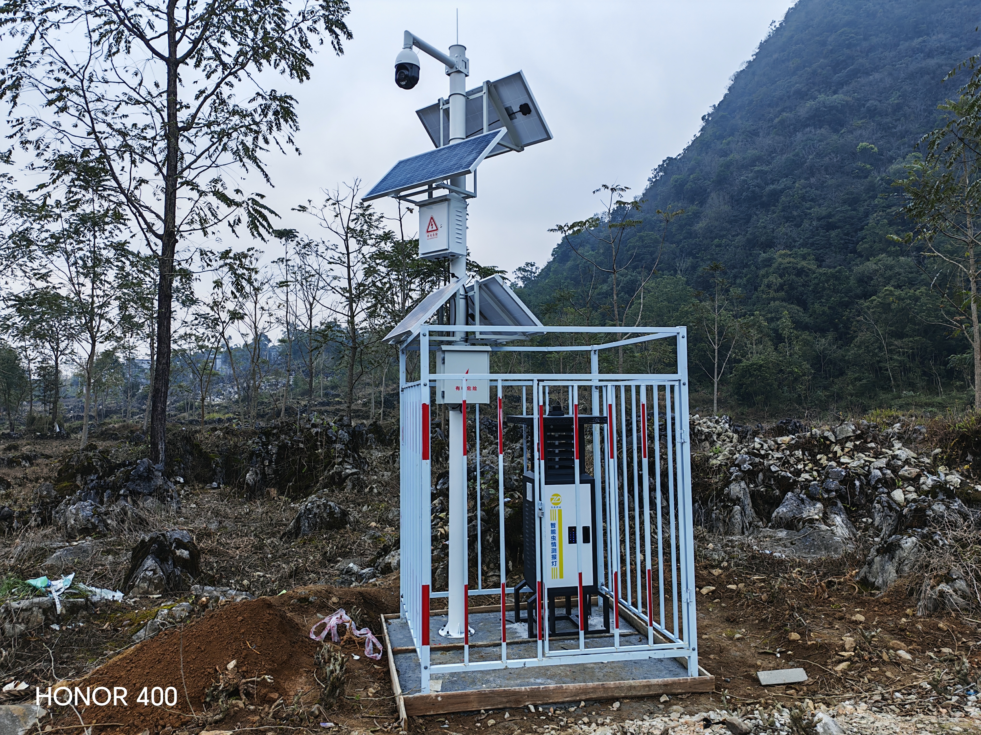 桑園病蟲(chóng)害監(jiān)測(cè)安裝圖